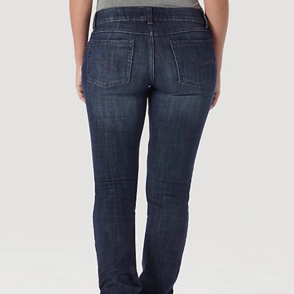 Lot of (3) Wrangler Mid Rise Straight Leg Jeans